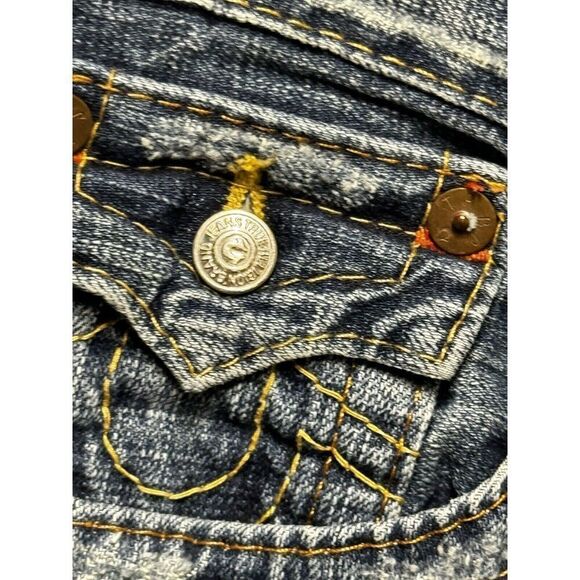 Vintage MENS TRUE RELIGION JOEY Big T Jeans 31 x 33 - Picture 4 of 10